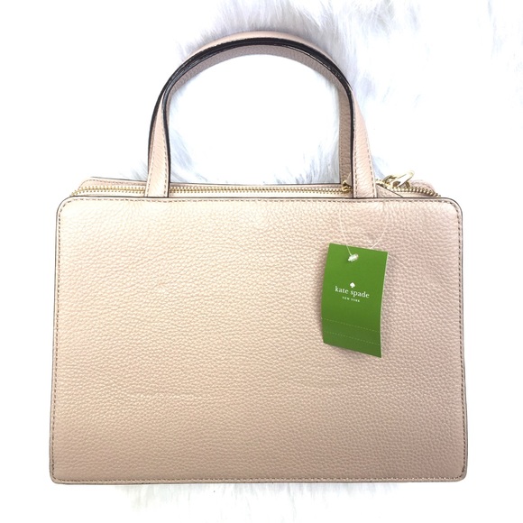 🆕 KATE SPADE 🎀 Bow Lise Rosewood 👜Almond Purse - Picture 4 of 7